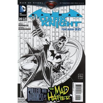 Batman: The Dark Knight (Vol 2) # 020 NM 1in25 VARIANT MODERN AGE COMICS