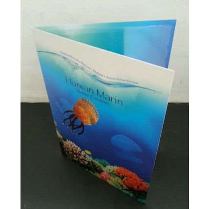 Malaysia Thailand Joint Issue Marine Creatures 2015 Corals Reef (folder *Limited