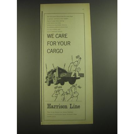1967 Harrison Line Advertisement