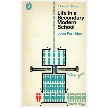 Life In A Secondary Modern School John Partridge 1968 Book Postcard