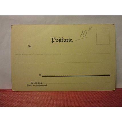 WURZBURG, Germany unused antique postcard =