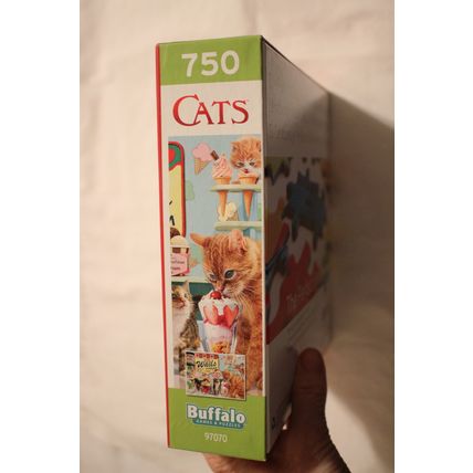ICE CREAM RAIDERS 750 PIECE PUZZLE SEALED CATS KITTENS