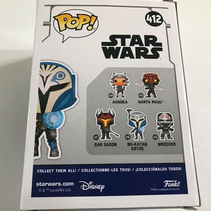 NEW Star Wars Mandalorian Bo-Katan Kryze Funko Pop Figure