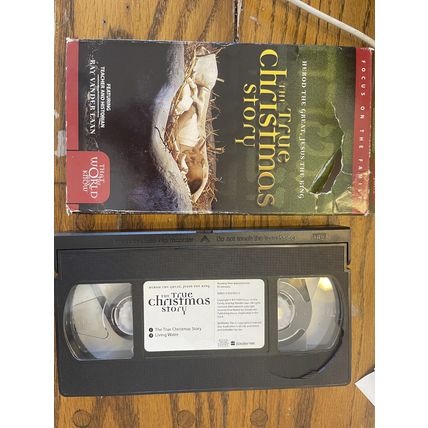 The True Christmas Story Ray Vanderlaan That the World May Know Series VHS Bible