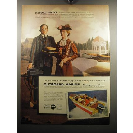 1957 Outboard Marine Corporation Ad - First Lady