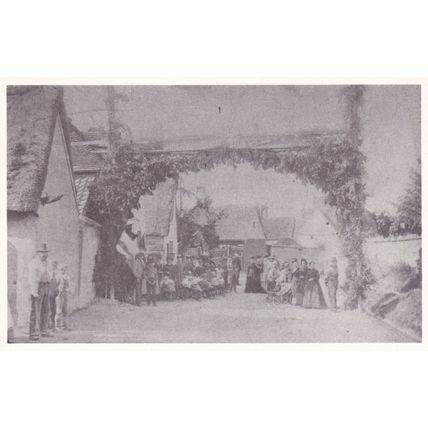 Mill Street Ashwell 1876 Herfordshire Postcard unused VGC