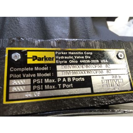 NEW PARKER D61VW001D1NYCF56 HYDRAULIC VALVE,D1VHW030DNYCF56,D1VHW030DNYCF56,Bb