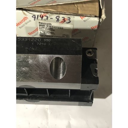 NEW REXROTH R165331220 990 (7210) RUNNER BLOCK BALL CARRIAGE LINEAR BEARING,TO