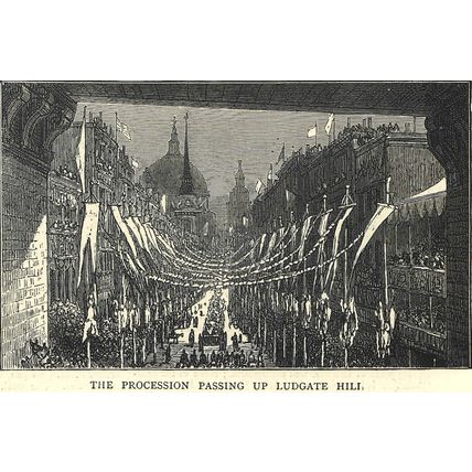 THANKSGIVING DAY - PARISIAN PLAY RABAGAS 1872 VICTORIAN ENGRAVINGS