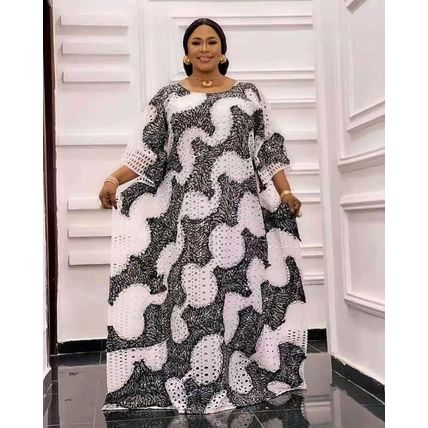 Plus Size Loose Dress, Muslim Women's Personalized Fashion Long Dress