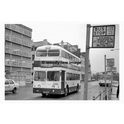 pt7678 - Portsmouth Bus no 222 at The Hard - Print 6x4
