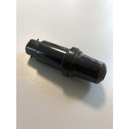 1944 ABL 2 pin bakelite plug & Bayonet Light Fitting Adaptor Vintage
