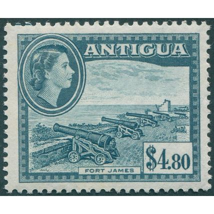 Antigua 1953 $4.80 slate-blue SG134 unused