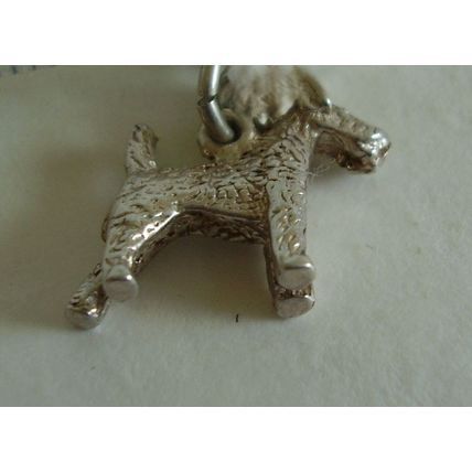 Vintage 925 Dog Silver Charm