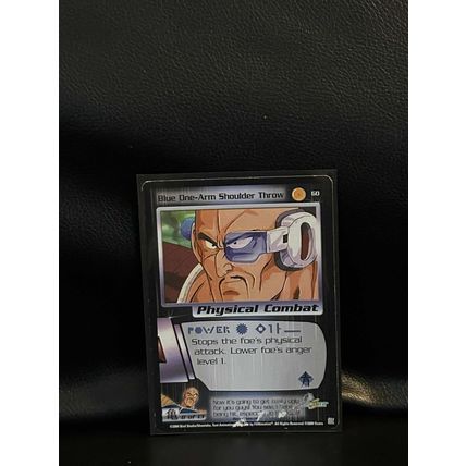 Blue One-Arm Shoulder Throw - 060 - Limited Edition Saiyan Saga Dragon Ball Z Tr