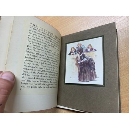 1909 SIR RICHARD STEELE "THE PERVERSE WIDOW" CECIL ALDIN ART FICTION BOOK (LL)