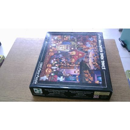 HALLOWEEN BARN DANCE by Randy Wollenmann American Jigsaw Puzzle (1000 Piece)