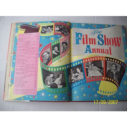 The New Film Show Annual 1950s Book-Rory Calhoun-Doris Day ect