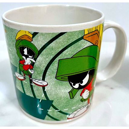 1997 MARVIN THE MARTIAN wraparound animation ceramic coffee mug