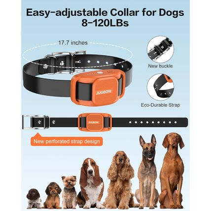 Jugbow Dog Training Collar - 4200FT Remote Dog Collar for Small Medium Large Dog