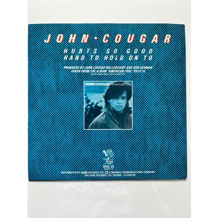 JOHN COUGAR MELLENCAMP - HAND TO HOLD ON TO (UK 7" VINYL, 1982)