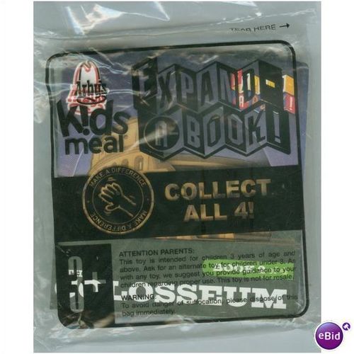 2008 Arbys Expand A Book #2 Colosseum Mint in Package