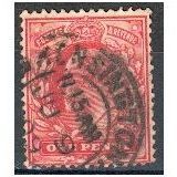 GB stamps 1902-10 KEV11 - 1d SG219 Kensington 1