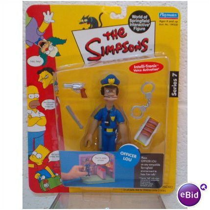 THE SIMPSONS : OFFICER LOU action figure
