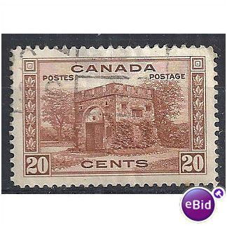Canada 1938 SG365 20c Red-Brown Fine Used. .