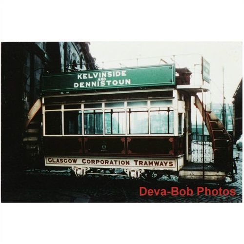 Tram Photo Glasgow Corporation 543 Kelvinside Dennistoun Horse Tramway