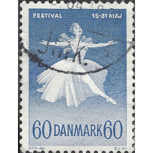 DENMARK, Danish Ballet and Music Festival, blue 1962, 60ore