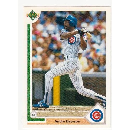 1991 Upper Deck Andre Dawson baseball card #454 –Cubs