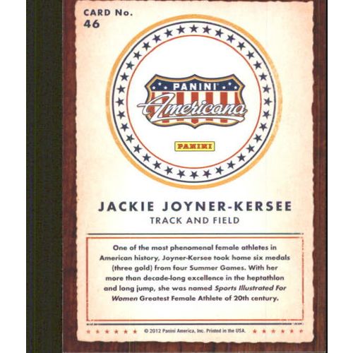 2012 Americana Heroes And Legends Jackie Joyner-Kersee #46