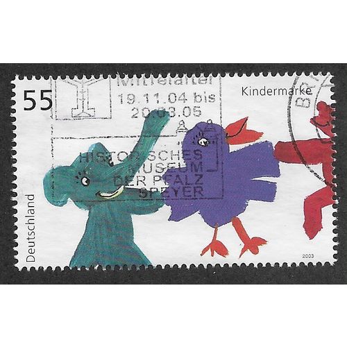 GER 2003 'FOR US CHILDREN' (EX M/S) FINE USED (EBID60-443)