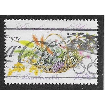 AUS 1992 45c 'GREETINGS - THINKING OF YOU' FINE USED (EBID68-712)