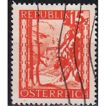 ÖSTERREICH AUSTRIA [1947] MiNr 0841 ( O/used ) Landschaft