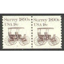 1907 18c Surrey Fine MNH Dry Gum CNP Left 11 V0466