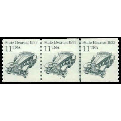 2131 11c Stutz Bearcat Very Fine MNH Dry Gum PNC 3/3 W1501