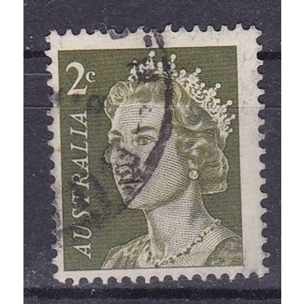 AUSTRALIA 1966 DECIMAL 2c USED SG383