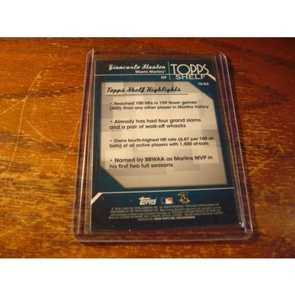 2014 Topps Chrome, Top Shelf Refractor, GIANCARLO STANTON, Yankees