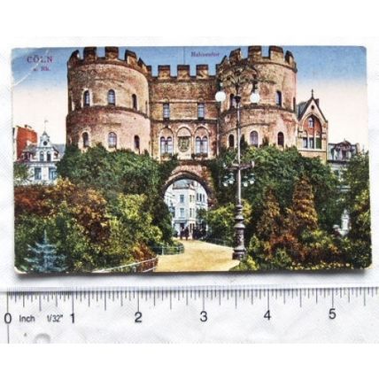 vintage postcard Hahnentor, Köln