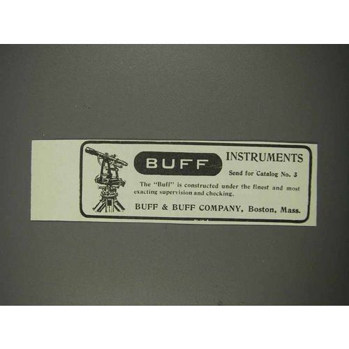 1911 Buff Instruments Ad - Transit