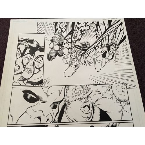Trinity Angels #4 p20 (1997) Justice League Artist Maguire Angels in Flight
