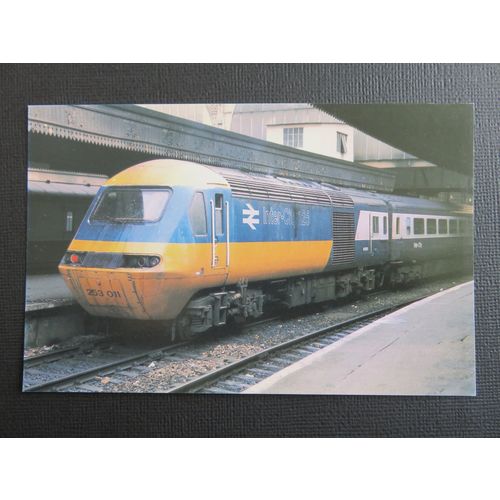 OPC No.33 HST 253011 at Paddington Postcard