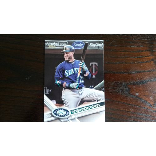 2017 Topps Card # 641 Robinson Cano Near Mint (7) Seattle Mariners