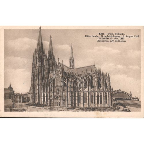 Germany Postcard - Cologne Cathedral