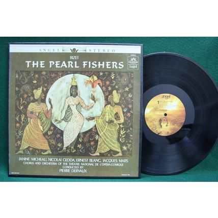 Dervaux/Micheau/Gedda - Bizet: The Pearl Fishers - 2-LP - 3603 B/L - EX