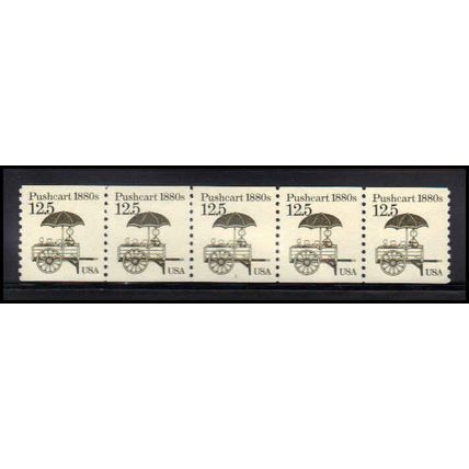 2133 12.5c Pushcart Fine MNH Dry Gum PNC 1/5 X2162