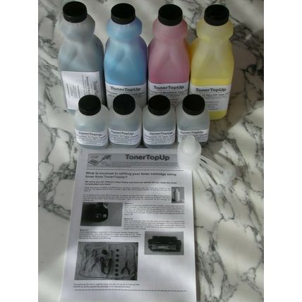 Rainbow Pack Toner Refills Xerox DocuColor 12 1256 6R1049 6R1050 6R1051 6R1052