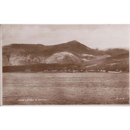 Beinn Vair and Loch Leven Postcard